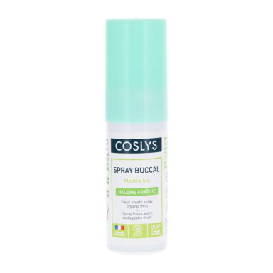 COSLYS BIO spray ekologiczny odświeżający oddech z miętą pieprzową i zieloną herbatą 15ml