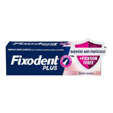 FIXODENT PLUS Fixation Forte Neutre 40g - krem do mocowania protez całkowitych i częściowych