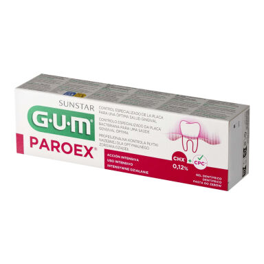 GUM PAROEX 0,12% - pasta (żel) do terapii krótkoterminowej z chlorheksydyną - 75ml