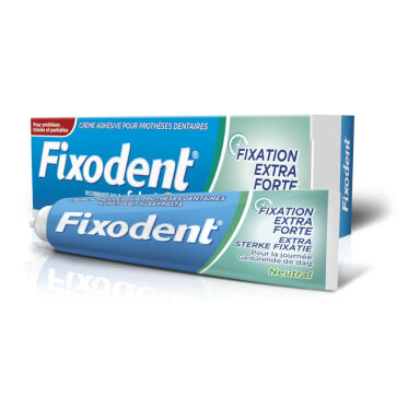 FIXODENT FIXATION Extra Forte Neutral 47g - krem do mocowania protez całkowitych i częściowych, bezsmakowy