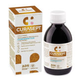 CURASEPT ADS DNA 0,20 PROTECTIVE 0,20% CHX 200ml - antyseptyczny płyn do płukania jamy ustnej z chlorheksydyną, colostrum i PVP-VA