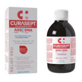 CURASEPT ADS DNA 020 RELIEF PRO 0,20% CHX 200ml - płyn do płukania jamy ustnej z chlorheksydyną i chlorobutanolem