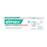 ELMEX Sensitive REPAIR&PREVENT 75ml - pasta przeciw nadrważliwości zębowej